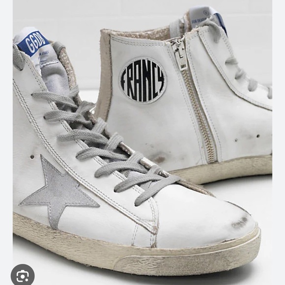 Golden Goose Francy High-Top Sneakers - Picture 3 of 8